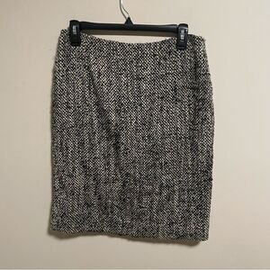 Brooks Brothers Houndstooth Wool Mohair Blend Pencil Skirt- Size 4